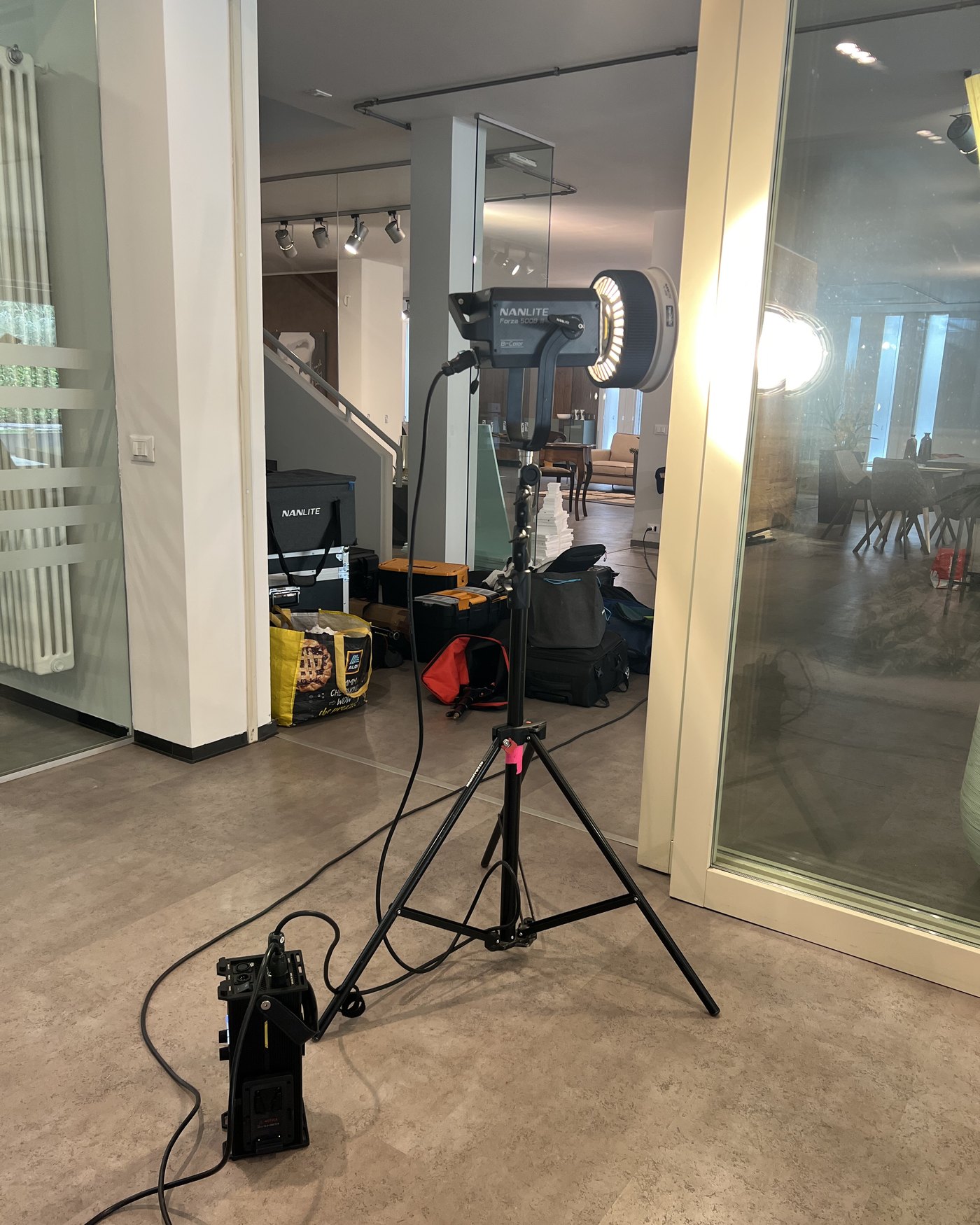 Assistenza su set fotografico